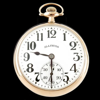 1916 Illinois 16s 17 Jewel Grade 604 Gold Filled Pocket Watch - Image 1 of 4