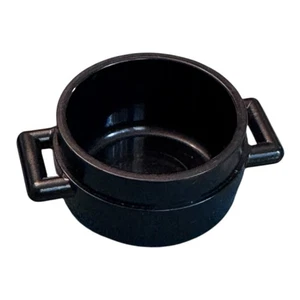 LEGO PARTE 4341 Olla de Utensilios NEGRO Caldero 3 x 3 x 1 y 3/4 con Asas - Imagen 1 de 1