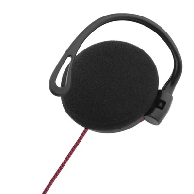 Sports Ear Hook Padded Stereo Over The Ear Headphones Headset With Braided OU - Image 1 of 4