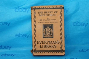 Vintage Everymans Library #134 1928 Sir Walter Scott The Heart Of Midlothian - Picture 1 of 13