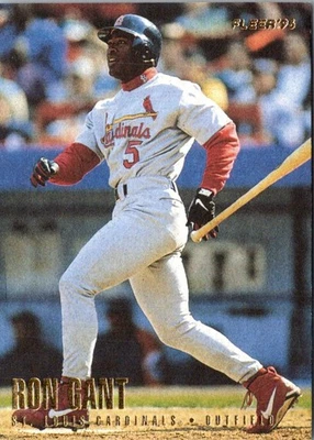 1996 Fleer Update Ron Gant #U189 St. Louis Cardinals Baseball Card - Image 1 of 2