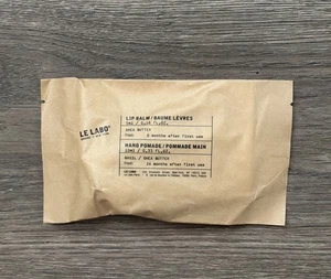 Le Labo New York Lip Balm 5ml & Hand Pomade Shea Butter Basil 10mL - TRAVEL SZ - Picture 1 of 2