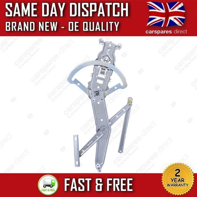Vauxhall Combo Box Body/MPV 2001-ON Front Right Drivers Side Window Regulator - Image 1 of 4