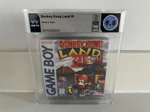 Donkey Kong Land III (Game Boy) WATA 9.8 A++ New Sealed Graded WATA VGA PSA 1st! - Picture 1 of 4