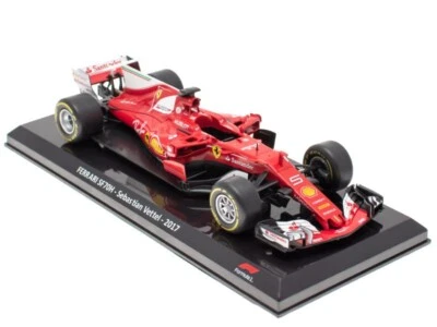 Formel 1 Ferrari SF70H Sebastian Vettel 2017 - 1:24 Diecast Modellauto OR009 - Bild 1 von 2