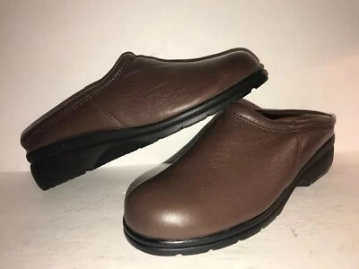 ULTRASOFT BY RED CROSS LK NU SHOES SZ 8 BROWN LEATHER WEDGE WOMENS HHR12-2 - Изображение 1 из 4