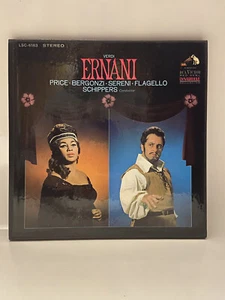 THOMAS SCHIPPERS Verdi Ernani 3 LP LSC-6183 RCA Stereo USA WD 1968 w/Book - Picture 1 of 8