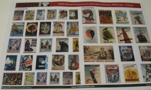 Reality in Scale 1:35 Mixed Commercial & Political Posters WWII Era 35201* - Picture 1 of 1
