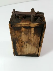 Vintage Wooden FORD Ignition Coil - Imagen 1 de 4