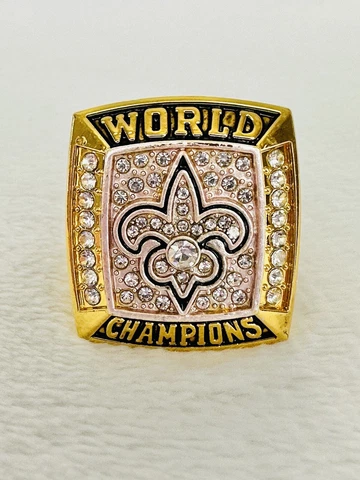 2010 New Orleans Saints Ring , Drew Brees, US SHIP Cover