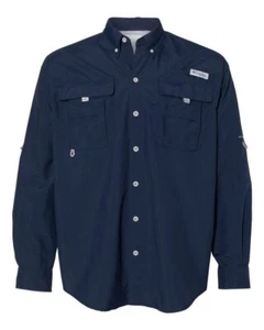 Columbia PFG Bahama II Long Sleeve Shirt 212463 S-3XL UPF 50 Fishing Outdoors - Picture 1 of 33