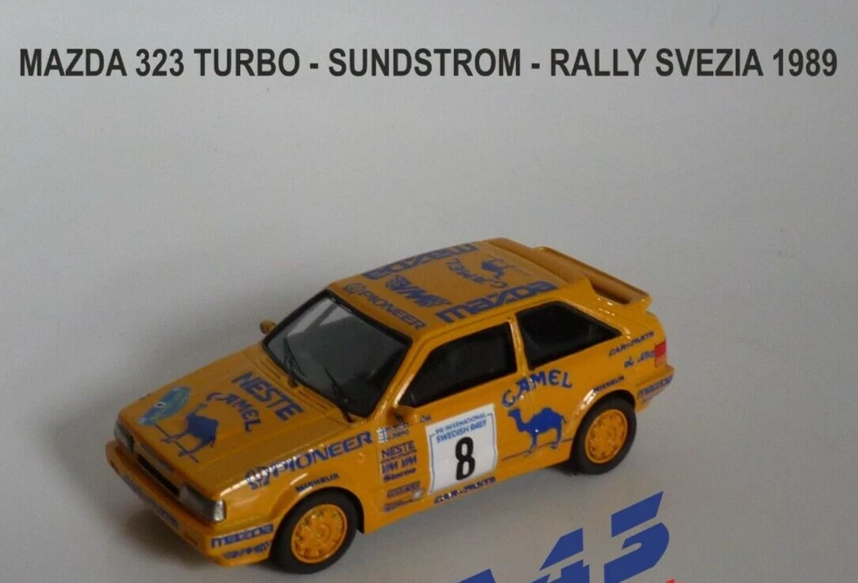 1/43 Mazda 323 Turbo Rally Svezia 1989 Sundstrom - Immagine 1 di 1