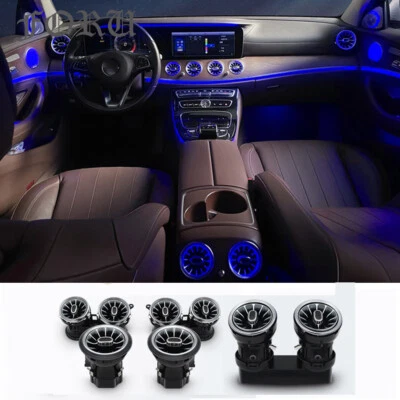 8PCS AC Air Vent LED Ambient Light For Mercedes Benz E-Class W213 E300 E63S 16+ - Image 1 of 4