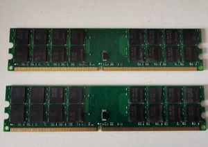 X CIPSET AMD - KIT RAM 8GB (2X 4GB DDR2 PC2-6400 800MHz MEMORIA PC2-6400U 240PIN - Foto 1 di 1