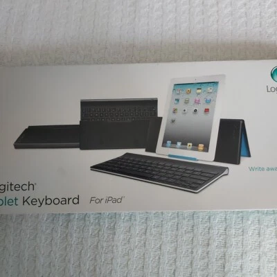 Logitech Tablet Wireless Bluetooth Keyboard 920-003241 for iPad ipad 2 - Image 1 of 4