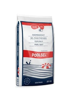 Poolsel Swimming Pool Salt | 25kg Bag | Salt for Swimming Pools - Picture 1 of 1