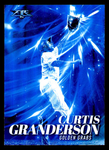 2017 Topps Fire Curtis Granderson Golden Grabs Blue Chip #GG-11 - New York Mets