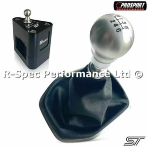 Prosport Gear Knob & Short Quick Shifter Combo MK7 Ford Fiesta ST180 Turbo BLACK - Picture 1 of 7