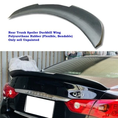 255YC Rear Duckbill Spoiler w/center cut Wing Fits 2008~2018 Volkswagen CC Sedan - Изображение 1 из 4