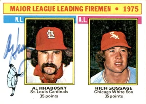 Al Hrabosky Autographed 1976 TOPPS Card #205 St. Louis Cardinals 183471 - Bild 1 von 2