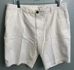 Dockers Herren weiß elegante Wandershorts Größe 36 Taille 35” 98 % Baumwolle Algodon - Bild 1 von 12