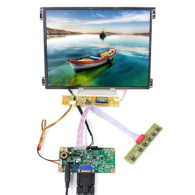 VGA LCD Controller Board LVDS Interface 10,4" HT10X21 311 1024x768 IPS LCD - Bild 1 von 4
