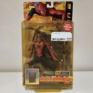 ToyBiz SPIDEY SENSE SPIDERMAN 2004 Spider-Man Movie Doc Ock Tentacles New In Box - Picture 1 of 14