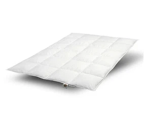 Dunlopillo Daunen-Kassettenbettdecke Bettdecke Decke medium 135x200 cm Baumwolle - Bild 1 von 4