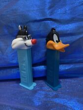 1995-99 Warner Bros. Looney Tunes Daffy & Jazzy Sylvester PEZ dispenser Vintage