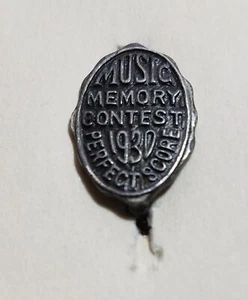 1930 MUSIC MEMORY CONTEST - Picture 1 of 3