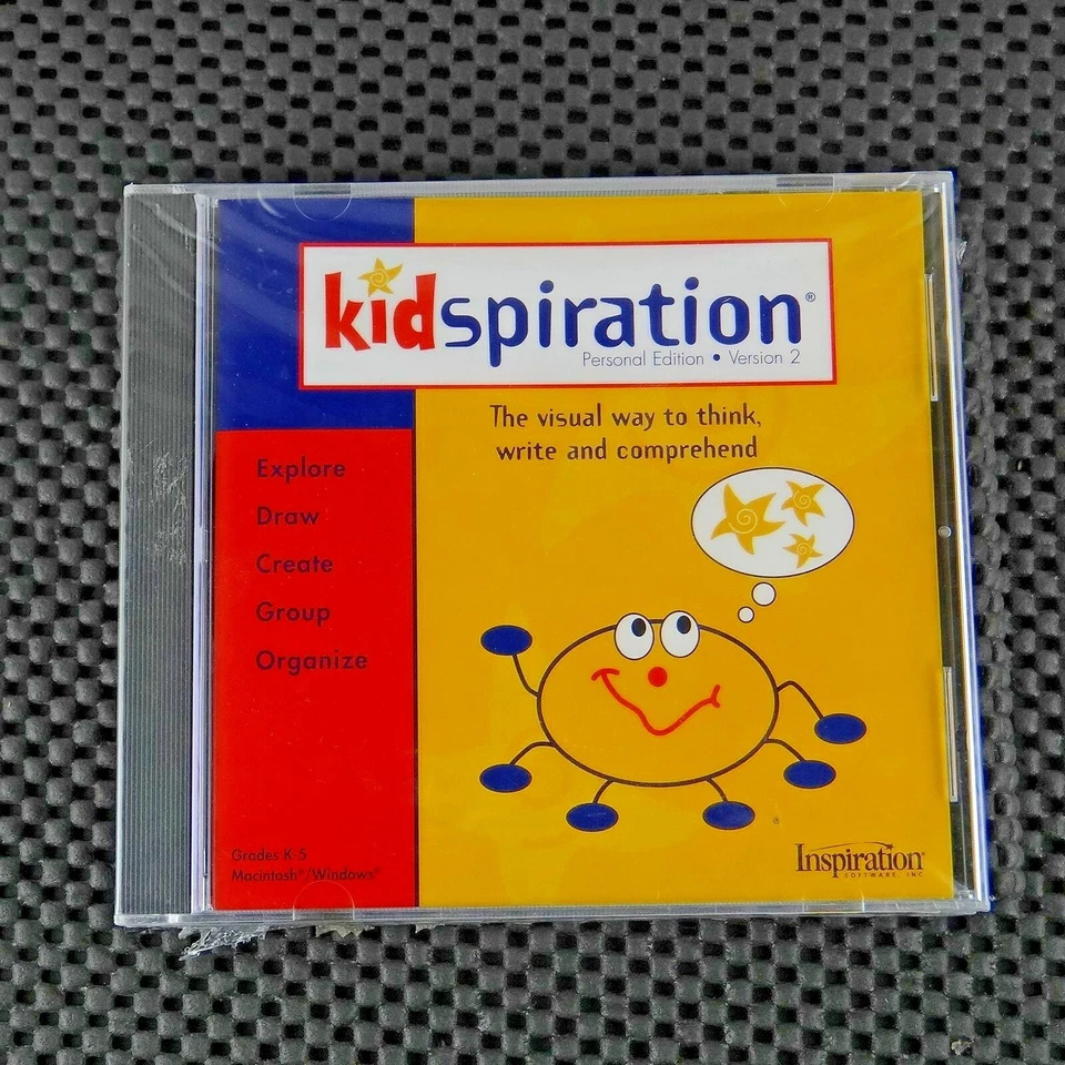Kidspiration Software Version 2 Visual Way To Think, Write and Comprehend - Image 1 of 2