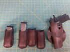 Handmade Leather Holster & 4 pouches 1911 