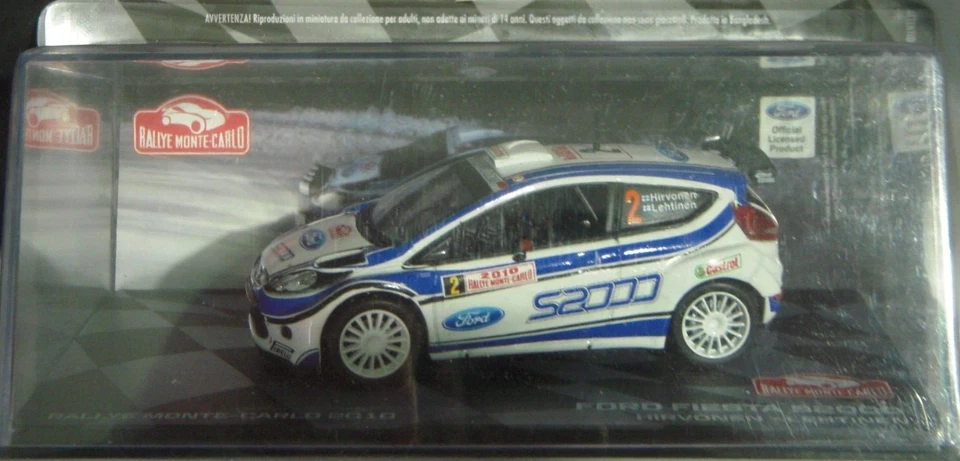 Ford Fiesta S2000 rallye Montecarlo 2010 scala 1:43 - Immagine 1 di 1
