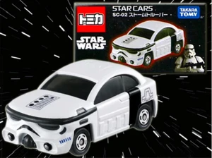 Takara Tomy Tomica Star Wars Star Cars SC-02 Stormtrooper - Picture 1 of 8
