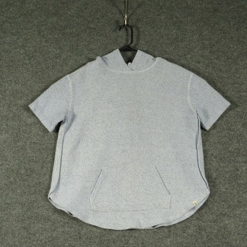 VETEMENTS Felpa con cappuccio Lou & Grey donna piccola blu fitness allenamento donna