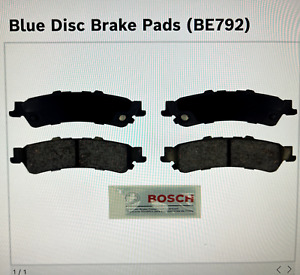 Disc Brake Pad Set-Disc Rear Bosch BE792