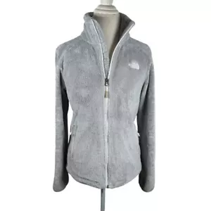 The North Face Osito Fleece Full Zip Jacke hellgrau Plüsch Damen Größe S - Bild 1 von 10