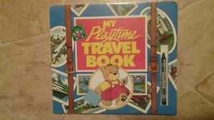 Discovery Toys MY PLAYTIME LIBRO DE VIAJES ~ De colección 1988 ~ Nuevo con lápiz original - Imagen 1 de 2