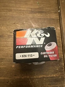 K&N KN-113 Cartridge Oil Filter - Picture 1 of 3