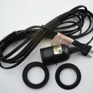 15' Black Cord (UL Listed) (10 PACK) - Picture 1 of 4