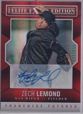 2014 Elite Extra Edition Franchise Futures Signatures #77 Zech Lemond/699
