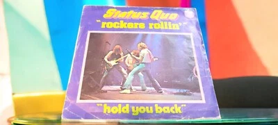 Disque 45 Tours vinyle Status Quo  💗Rockers rollin' 1978 France - Photo 1/2