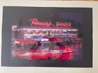 Rosie?S Diner,Visions Of Roadside America, Rare Authentic 1994 Art Print