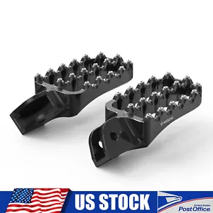 Pair Enlarged Foot Pegs Footrest Pedal For BMW R1200GS 2013-2018 R1250GS 2019-23 - Foto 1 di 13