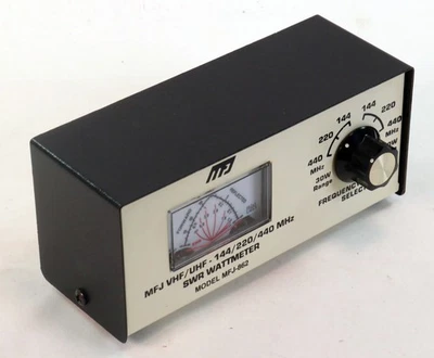MFJ-862, MEDIDOR DE AGUJA CRUZADA 3 bandas. 144/220/440 MHz. 0 a 300 vatios Foto 1 de 4
