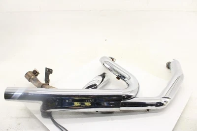 Cabezal de tubo de escape Harley Touring Electra King Road Glide 2010-2016 con gato Foto 1 de 4