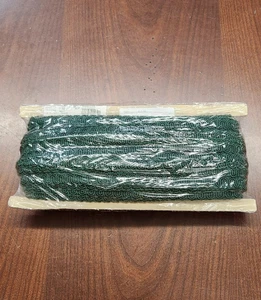Conso 1/2" Scroll Style Braid Gimp Trim. Color "Hunter Green".  9940 L39 36yds - Picture 1 of 1
