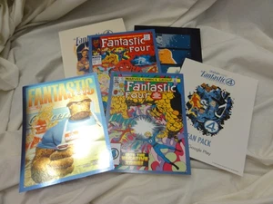 FANTASTIC FOUR First Steps FAN PACK Comic Con SDCC Google Play ~ 6 Images - Picture 1 of 10