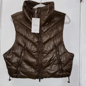 Buffbunny Cinch Taille gefütterte Weste Damen Größe Medium braun lululemon - Bild 1 von 7