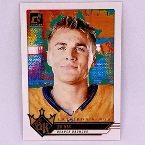 Bo Nix (RC)  - 2024 Panini Donruss - Rookie Gridiron Kings #6 - Broncos Rookie - Picture 1 of 2